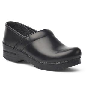 Dansko Men’s Professional Solid Black Clogs Narrow Size EU 41/US 8